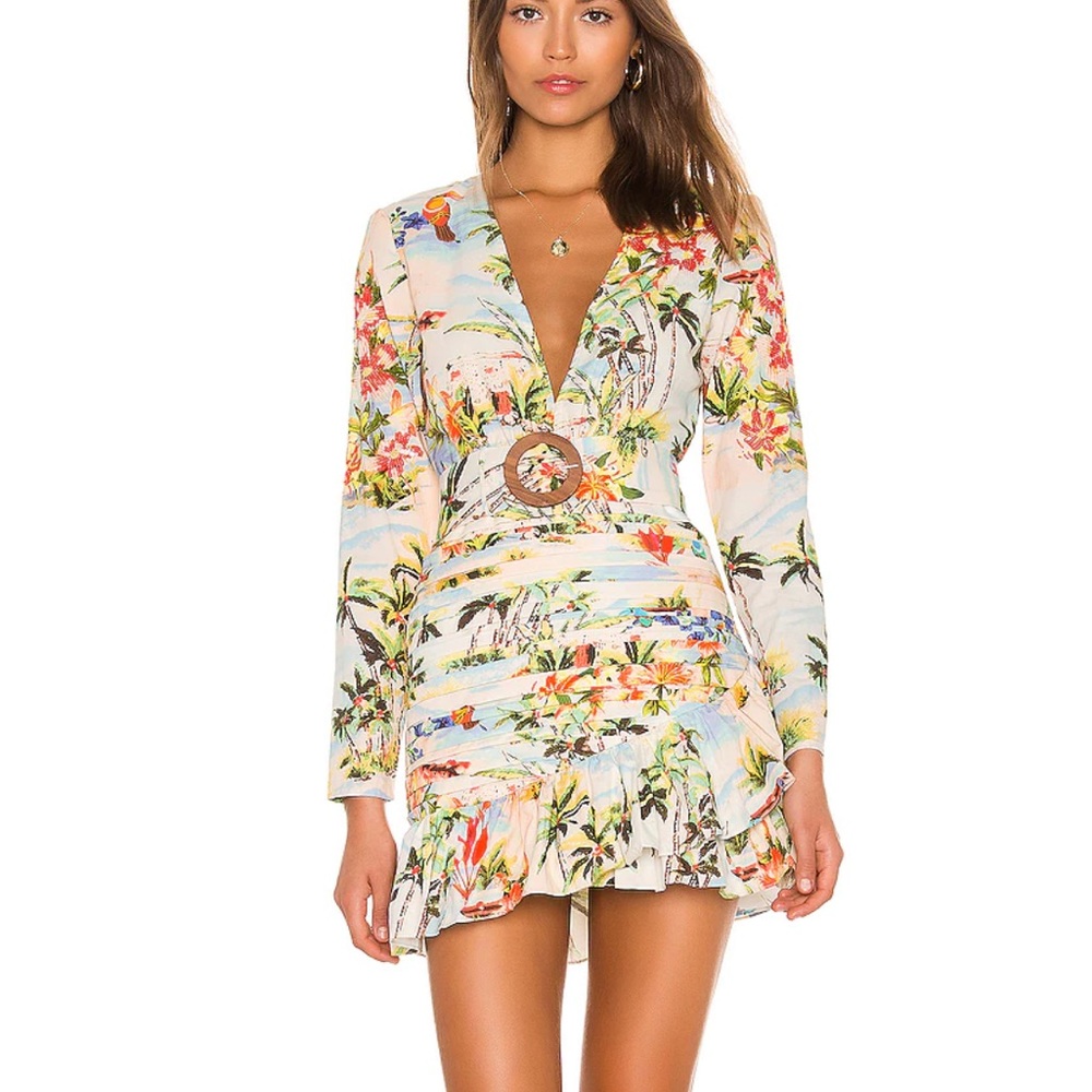 🆕 Rococo Sand Sunset Mini Dress Mud Orange
